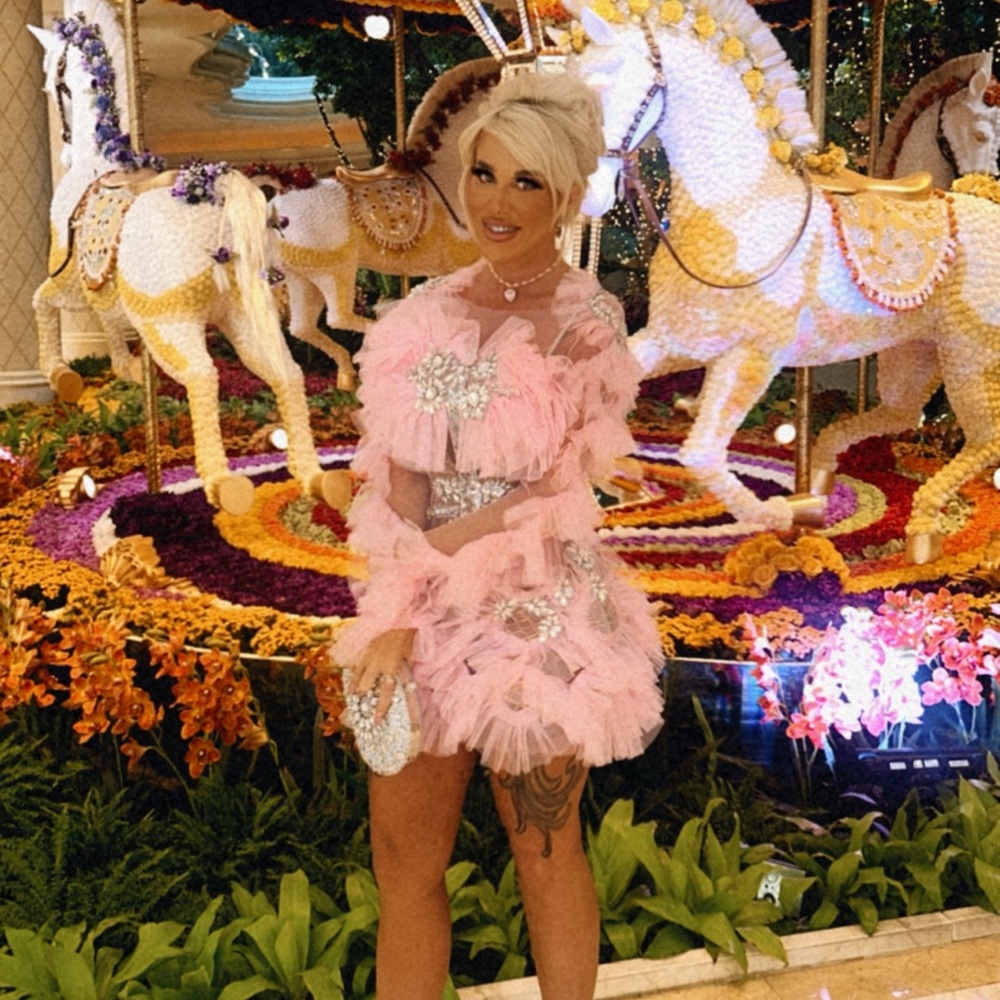 Cute pink birthday dress worn once